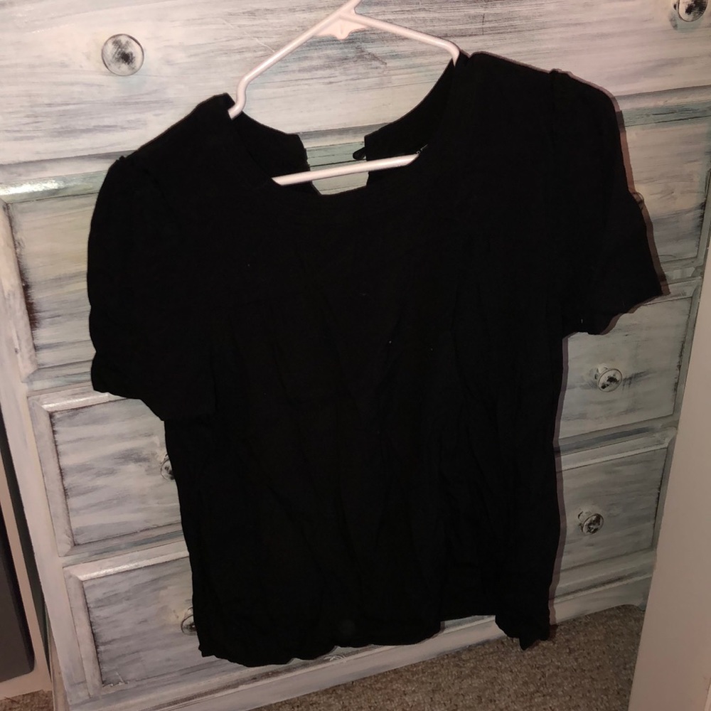 JCREW women’s size 12 Black short sleeve